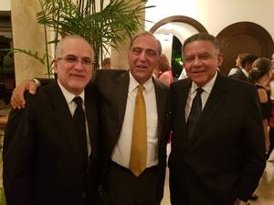 Francisco Alvarez, Guillermo Caram y Juan Bolivar Díaz.