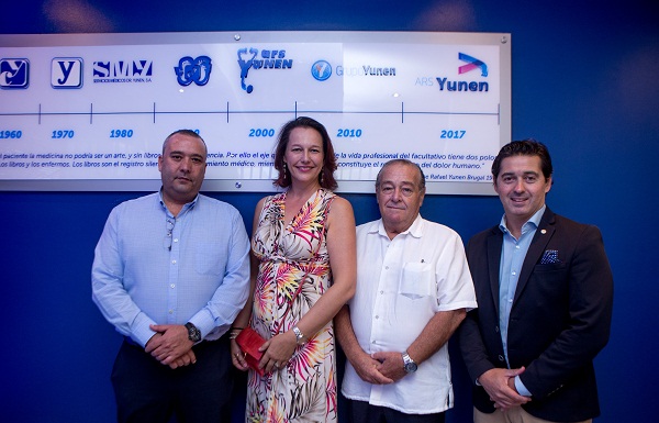 Francisco Lorenzo, Monika Sebak, Dr. José Luis Molina y Facundo Erreguerena