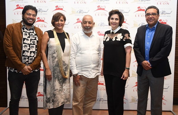 Frank Báez, Minerva del Risco, Leonardo Padura, María Amalia León de Jorge y Jochy Herrera