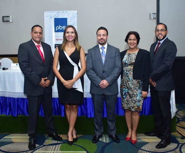 Fremio Lopez, Clary Dalia Sanquintin,RamónBáez Claudia Sánchez y Raúl J.Marquez.