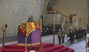 Todo listo para el último adiós a Isabel II