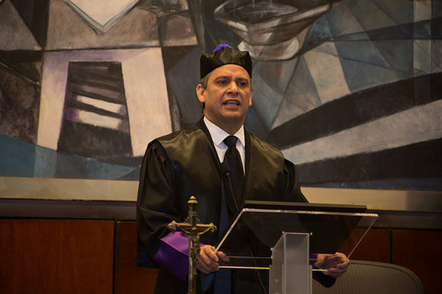 El presidente de la Suprema Corte de Justicia, magistrado Luis Henry Molina Peña.