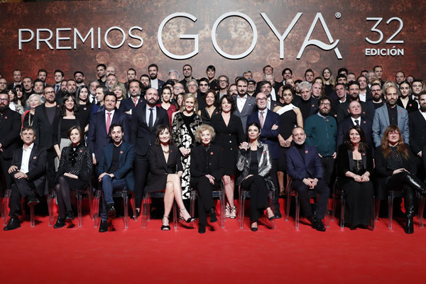 Ganadores del Goya 2018 