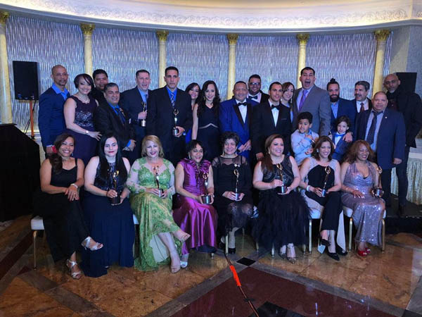 Ganadores de la noche 