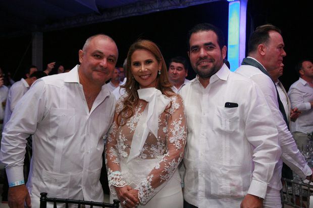 George Tome, Asela Jorge y Luis Neumann.