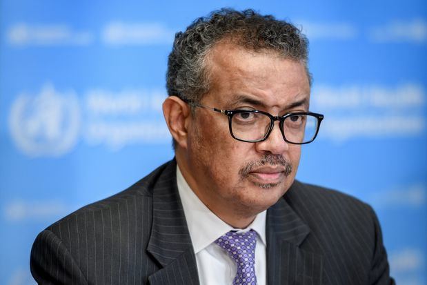 El director general de la Organización Mundial de la Salud, Tedros Adhanom Gebreyesus.