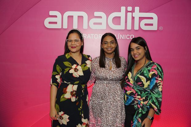 Gianni Guerrero, Cándida Peña y Laura Liranzo.