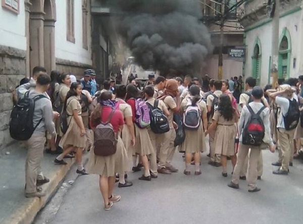 Protestas en Honduras