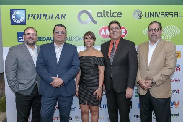 Claudio Hirujo, Rafael Fernández, Patricia Fernández, José Luis Rabelo y Alejandro Jovine.