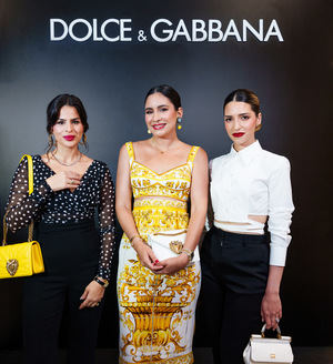 Graciella Dietsch, Helen Blandino y Lia Montas.