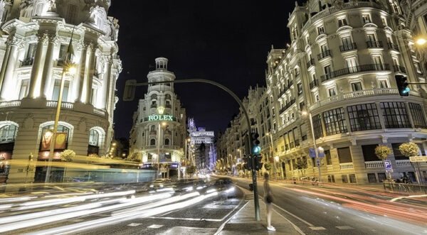 Gran Vía, Madrid.