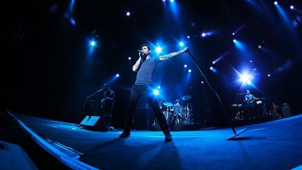 Maroon 5 en concierto. 