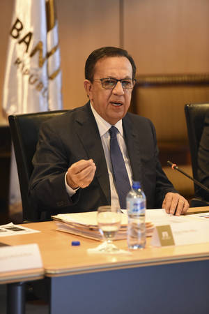 Gobernador del Banco Central Héctor Valdez Albizu