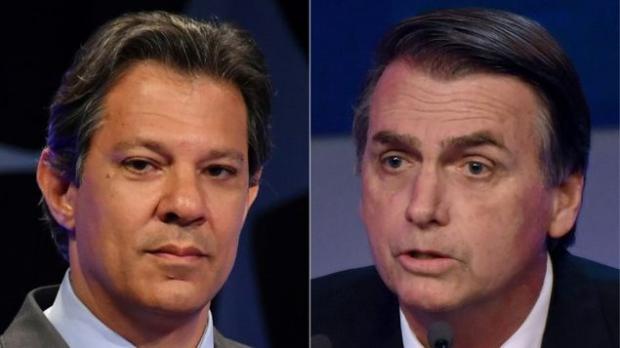 Haddad y Bolsonaro