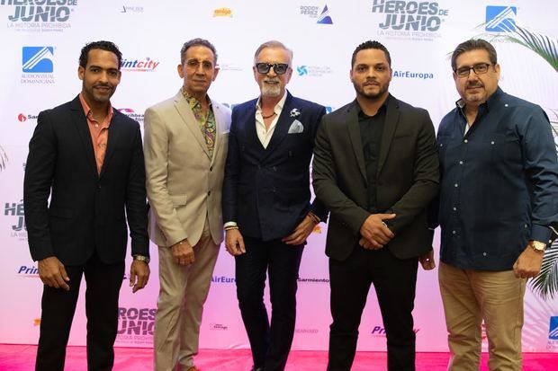 Fico Cruz, Pedro Oviedo, Maurizio Alberino, Roddy Perez, Fernando Pou.