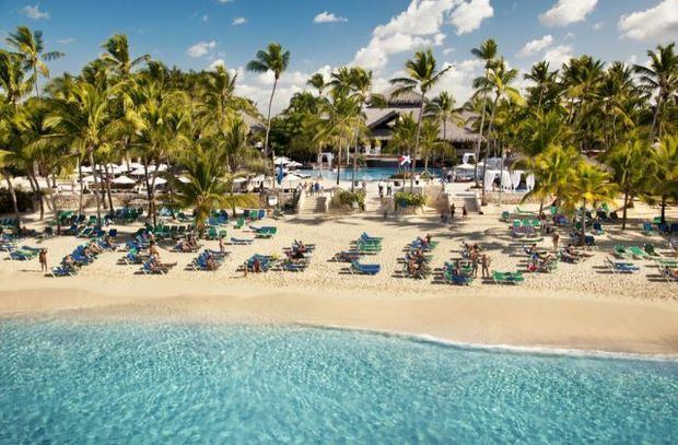 Vista aérea del hotel Viva Resorts, Bayahibe.