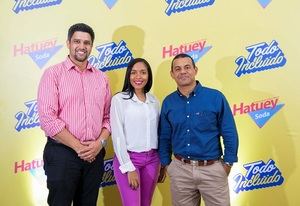 Huberto Abreu, Yina Alcántara y Óscar Calderón