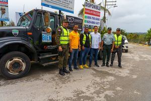 Hugo Beras supervisa dispositivo de control Boca Chica y Las Terrenas