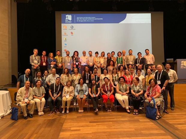 Participantes en IFLA 2019.