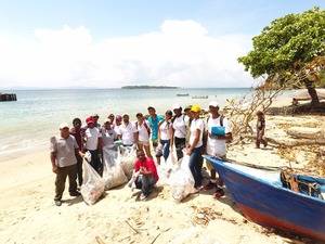 Más de 300 toneladas de basura retiradas de las playas y ríos