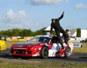 Yessi L&#243;pez se corona campe&#243;n de la Serie Dominicana de Drift 2018