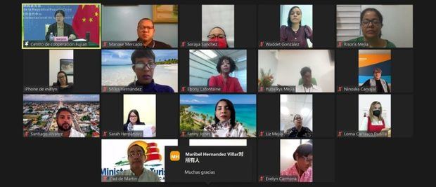 Participantes del Webinar.