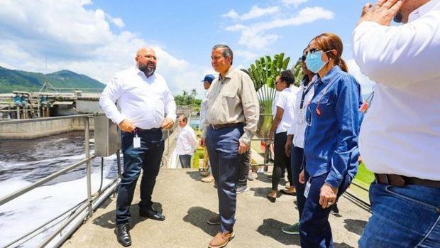 El ministro de Medio Ambiente y Recursos Naturales, Orlando Jorge Mera, realizó una visita de trabajo en la Reserva Forestal.