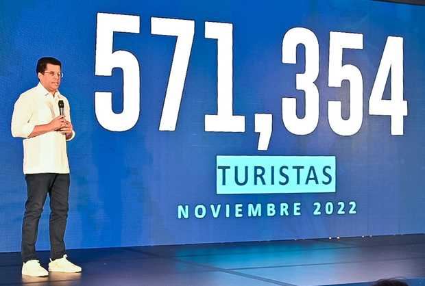 Turismo rompe récord otra vez en noviembre