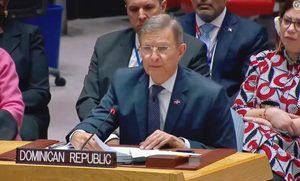 Canciller Roberto Álvarez ante el Consejo de Seguridad de la ONU: "Estamos presenciando la disolución del Estado haitiano"
