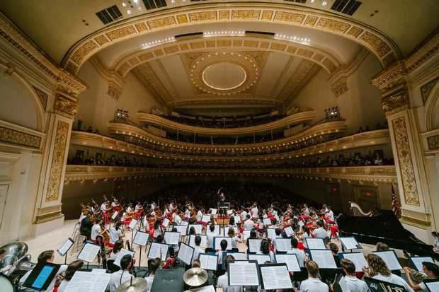 Orquesta Nacional Juvenil de Carnegie Hall.