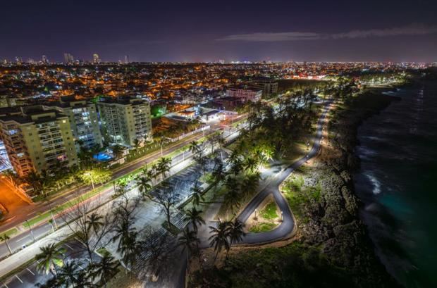 Nuevo malecón de Santo Domingo Este.