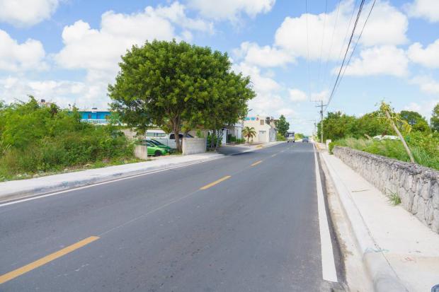 Ministro Collado inaugura reconstrucción calle Pastor Domingo de la Cruz, en Verón, Punta Cana