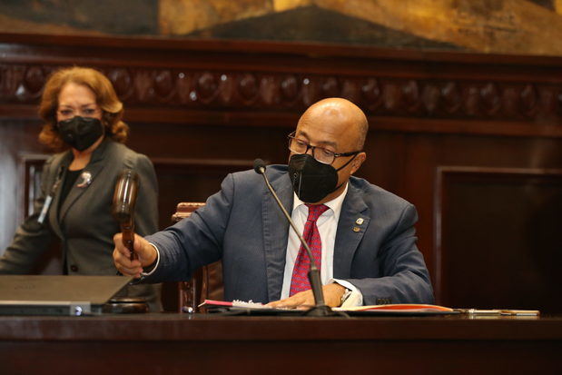 La comisión especial de la Cámara de Diputados, que estudia el veto del Poder Ejecutivo a la ley de residuos sólido.