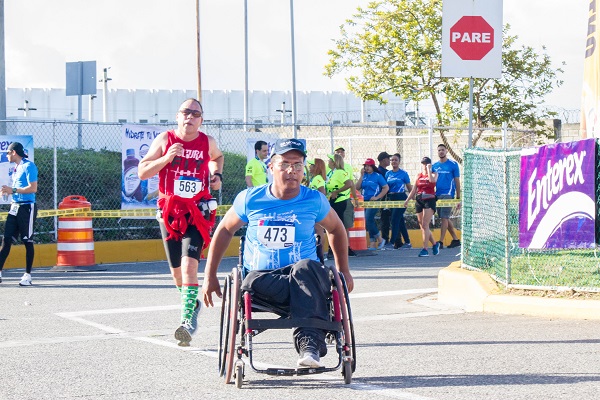 Participantes en la carrera