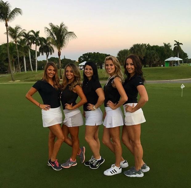 The Caddy Girls.