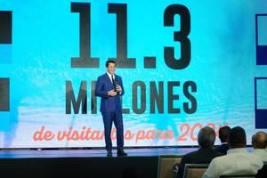 David Collado remarca que han llegado 7.8 millones de visitantes al mes agosto al pa&#237;s 