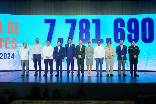 7.8 millones de visitantes al mes agosto al país.