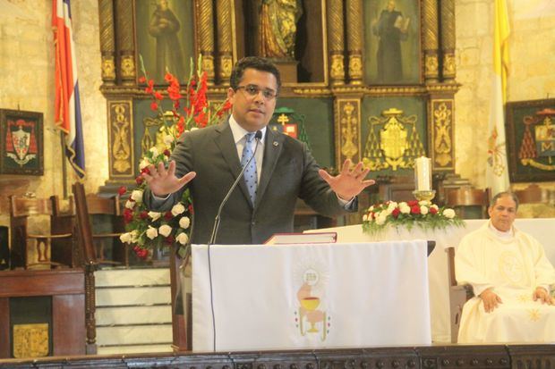 La alcaldía del Distrito Nacional auspició una misa de inicio de gestión del año en la Catedral Primada de América.