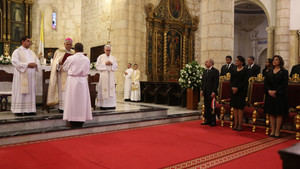 Presidente Danilo Medina asiste a tedeum por 176 aniversario de la Independencia Nacional