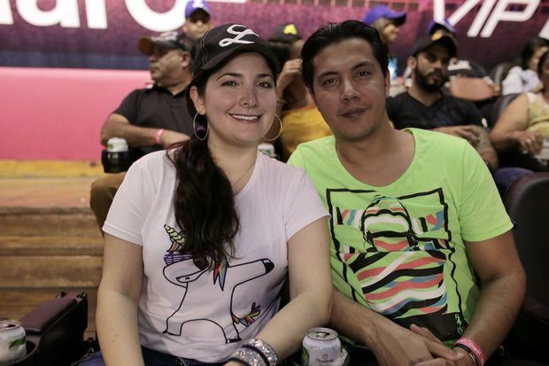 Leyla Mejía y Joel Anico.
