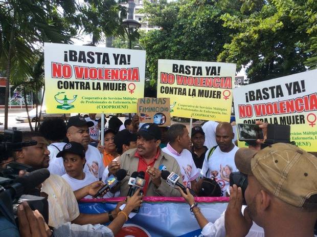 Marcha contra la violencia.