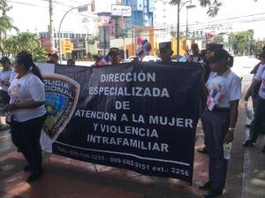 Marcha contra la violencia.