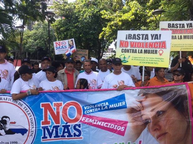 Marcha contra la violencia.