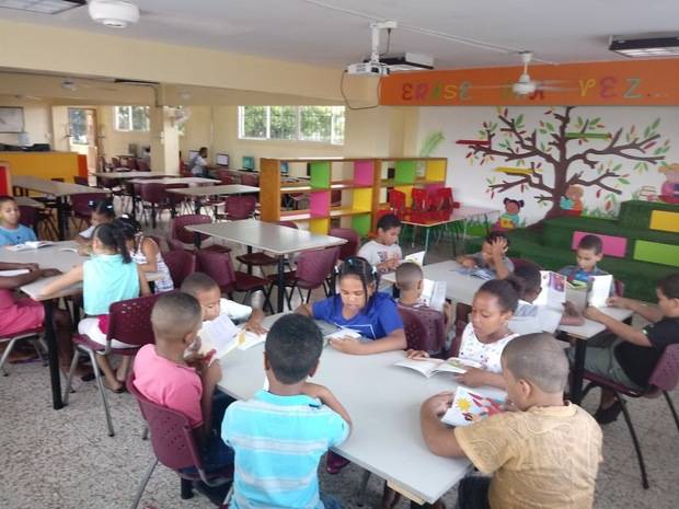Area de trabajo de la Fundación.
