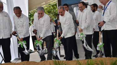 Medina inicia construcción parque eólico Los Guzmancitos en Puerto Plata