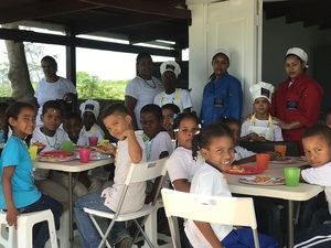 Niños beneficiarios del comedor