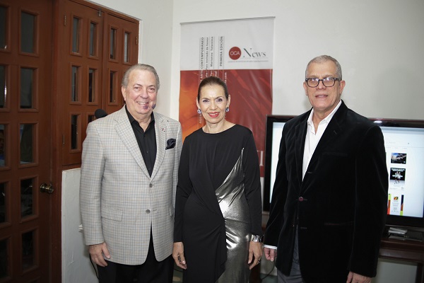 Eduardo Selman, María del Carmen Ossaye y Ángel Ricardo Rivera.