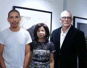 Fermín Ceballos, Rhina Ibert y Ángel Ricardo Rivera.