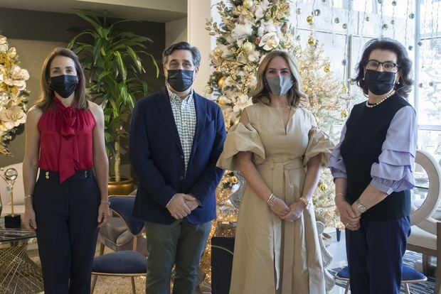 Mónica Arbaje, Eduardo Arbaje, Alexandra de Arbaje y Margarita de Arbaje.