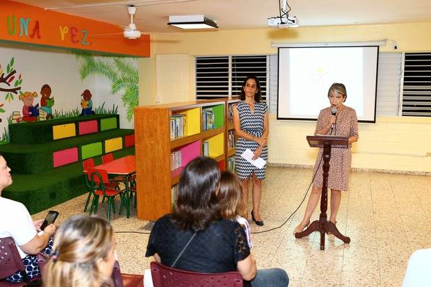 Nelia Barletta y Elisabeth Puig.